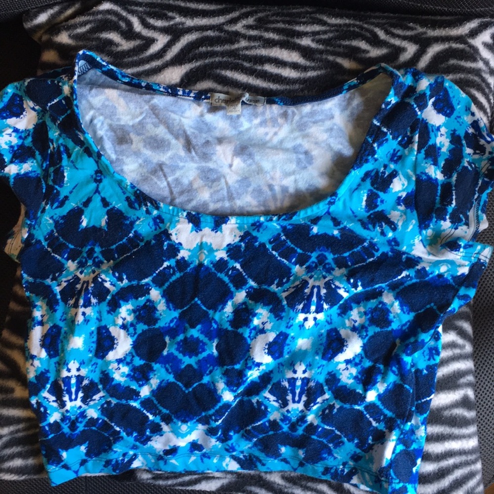 Tie-Dye Cropped Tee
